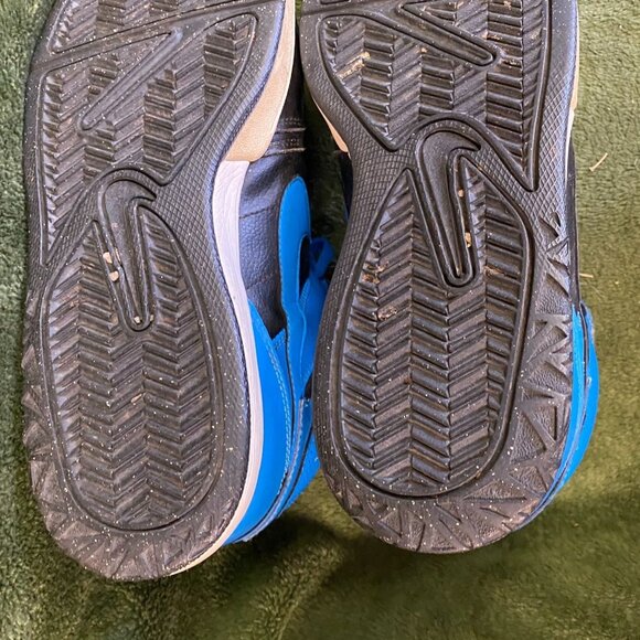 Nike Mens Zoom Morgan 2 Sneakers 10.5 Blue High Top Basketball Shoes 407360-044 - Picture 10 of 10